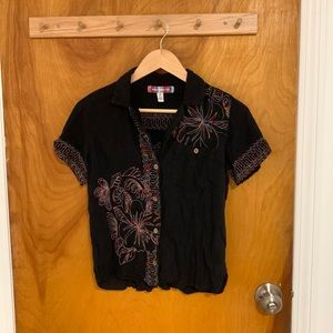 Urban Outfitters embroidered top